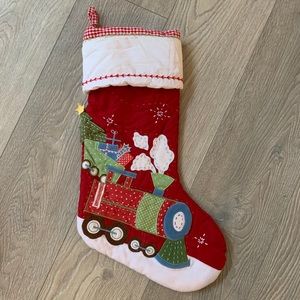 Pottery Barn Kids Stocking - Train